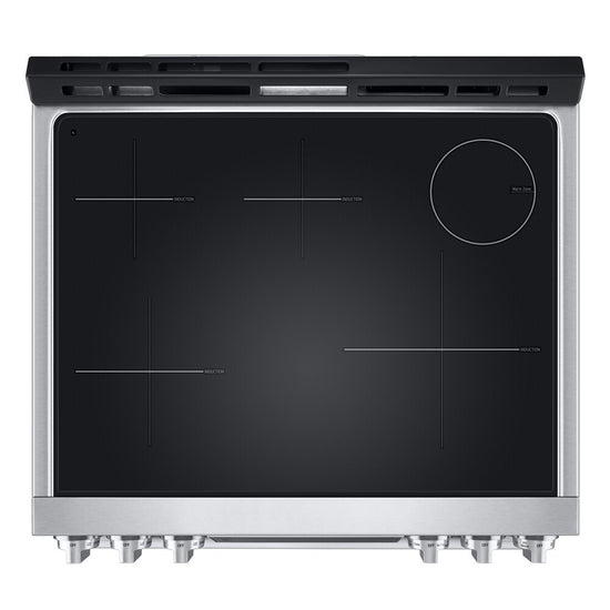 LG Studio 30 Inch Slide-In Smart Induction Range with InstaView and Air Fry - LSIS6338F