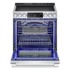 LG Studio 30 Inch Slide-In Smart Induction Range with InstaView and Air Fry - LSIS6338F