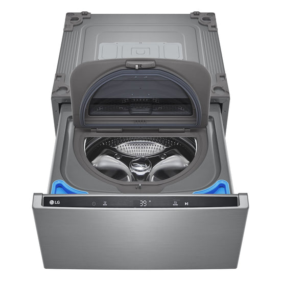 LG 27 Inch 1 cu. ft. Laundry Pedestal Washer, Graphite Steel - WD300CV