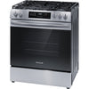 Frigidaire 30 in. 5 Burner Front Control Gas Range with Steam Clean, Stainless Steel - FCFG3062AS