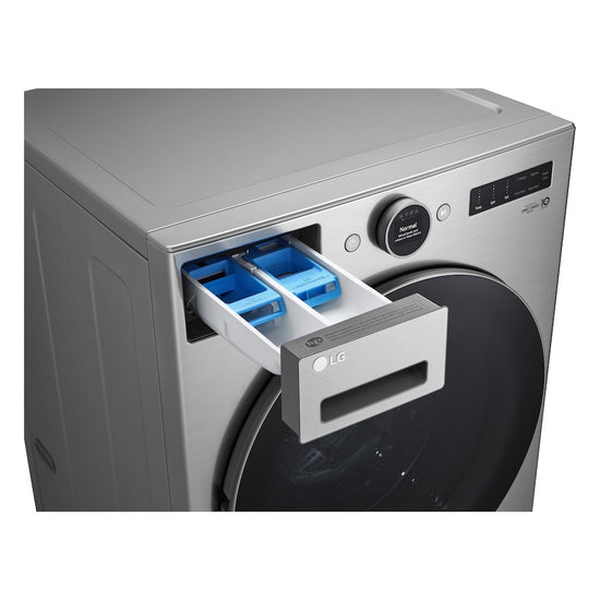 LG 4.5 cu. ft. Smart Front Load Washer, Graphite Steel - WM5500HVA