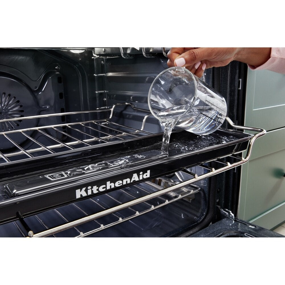 KitchenAid 30 Inch Slide-In Induction Convection Range with Air Fry, Stainless Steel - KSIS730PSS