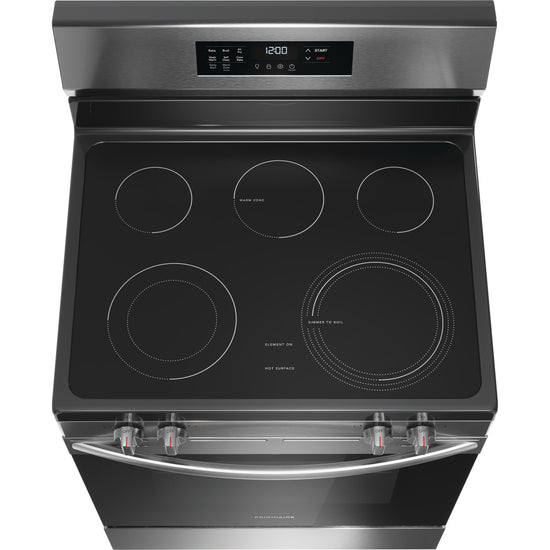 Frigidaire 30 Inch Electric Range, Stainless Steel - FCRE308CAS