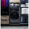 GE Profile 28 Inch Ventless Washer Dryer Combo, Carbon Graphite - PFQ97HSPVDS
