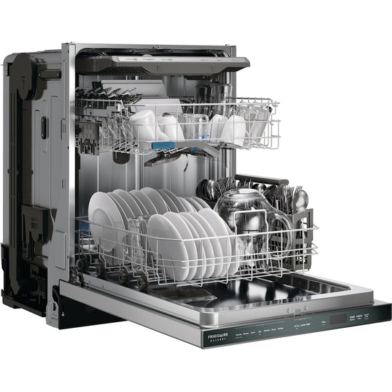 Frigidaire Gallery 24 Inch Top Control Built-In Dishwasher, Stainless Steel - GDSP4715AF
