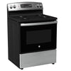 GE 30 Inch Freestanding Electric Range with 5.0 cu. ft. Capacity - JCBS350SVSS