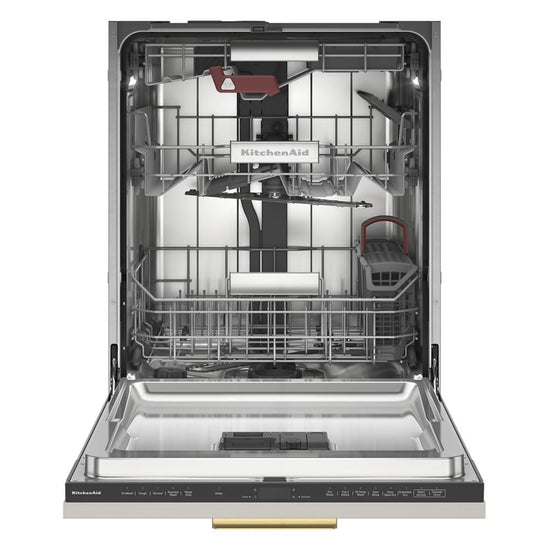 KitchenAid 24 Inch Flush Dishwasher with 3 Racks - KDTF924PPA