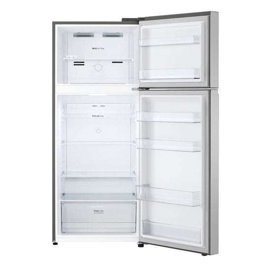 LG 28 Inch Top Freezer Refrigerator, 13 cu. ft., Platinum Silver - LT13C2000V