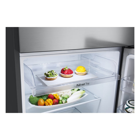 LG 28 Inch Top Freezer Refrigerator, 13 cu. ft., Platinum Silver - LT13C2000V