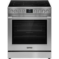 Frigidaire Professional 30 Inch Slide-In Electric Range with Air Fry, Smudge-Proof Stainless - PCFE308CAF