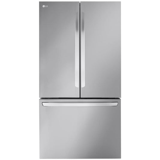 LG 32 cu. ft. French Door Refrigerator with Internal Water Dispenser, PrintProof Stainless Steel - LRFLS3206S