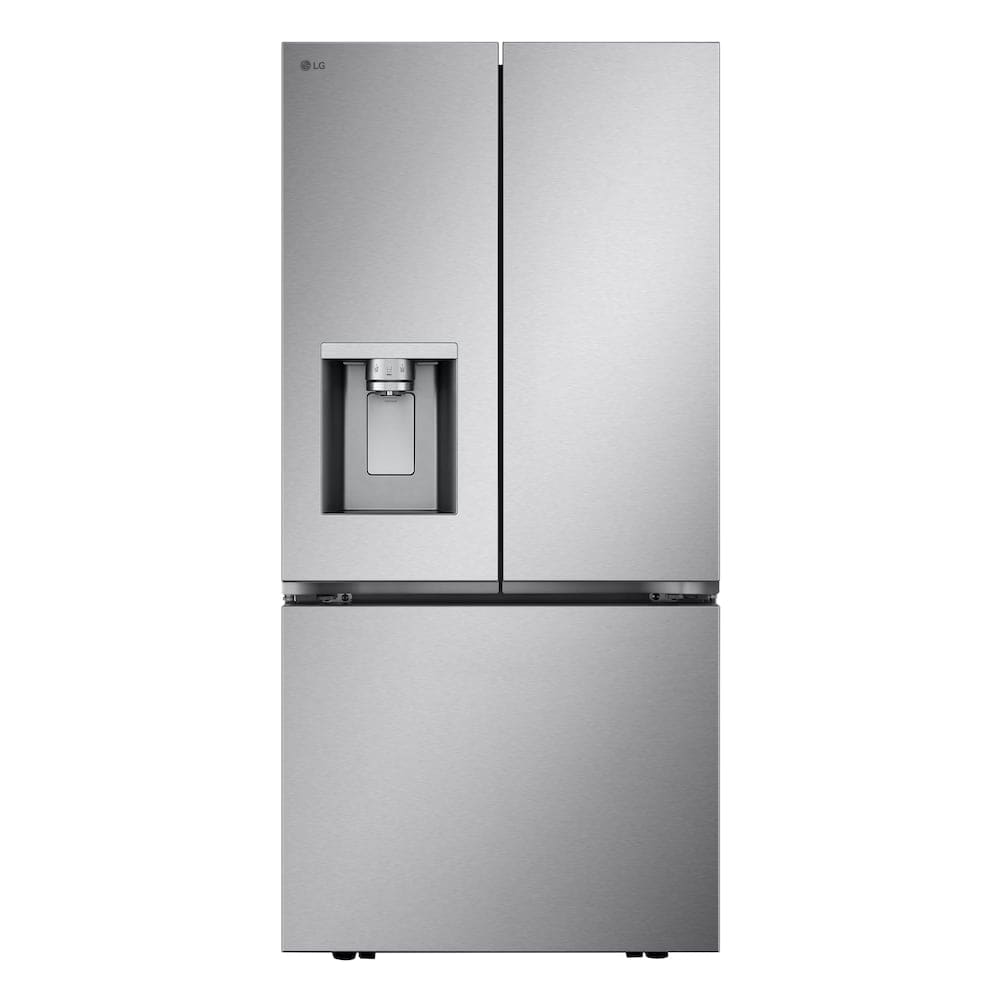 LG 33 in. 20 cu. ft. Counter-Depth MAX French-Door Refrigerator with External Ice -LF20C6330S