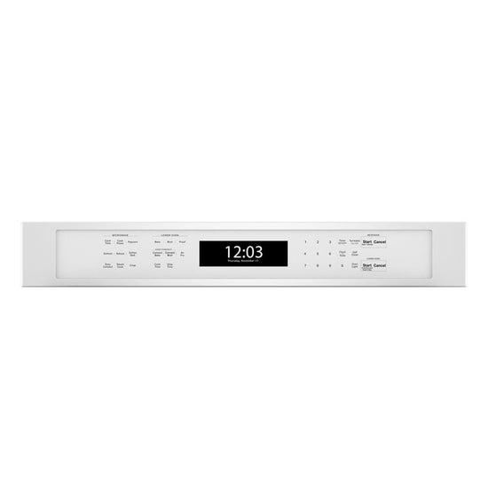 KitchenAid 30-inch Electric Wall Oven & Microwave Combo, White - KOEC530PWH