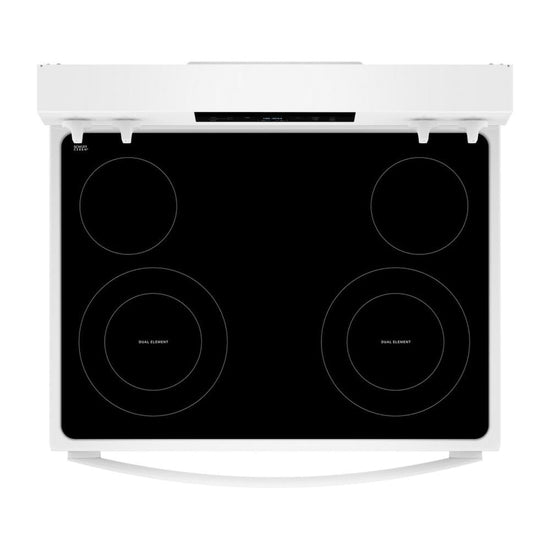 Whirlpool 30 Inch Electric Freestanding Range, White - YWFES3530RW