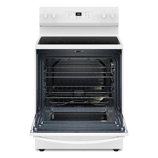 Whirlpool 30 Inch Electric Freestanding Range, White - YWFES3530RW