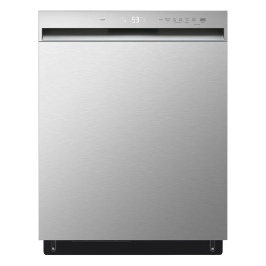 LG 24 Inch Front Control Dishwasher with 3rd Rack, Stainless Steel - LDFC3532S