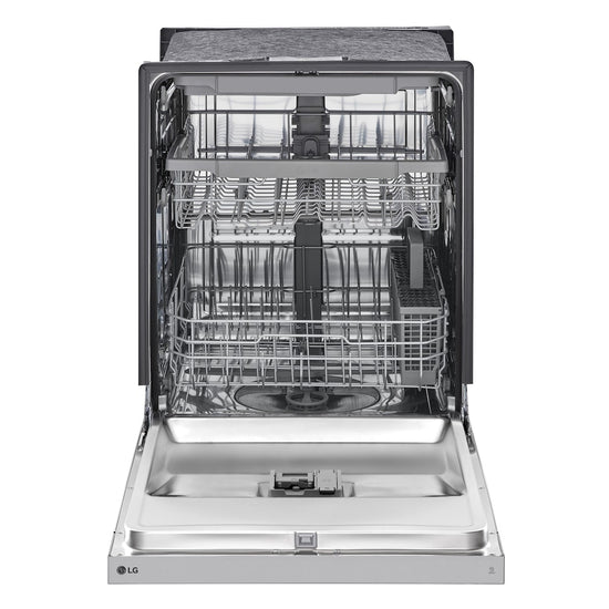 LG 24 Inch Front Control Dishwasher with 3rd Rack, Stainless Steel - LDFC3532S
