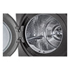 LG WashTower Laundry Center, 5.0 cu. ft Washer & 7.8 cu. ft Ventless Heat Pump Dryer, Black Steel - WKHC252HBA