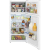 Frigidaire 28 Inch Top Freezer Refrigerator, 16.0 cu. ft., White - FRTE1622AW