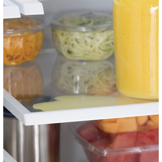 GE 36 Inch Counter-Depth French Door Refrigerator with 21.9 Cu. Ft. Capacity, Stainless Steel - GWE22JYMFS