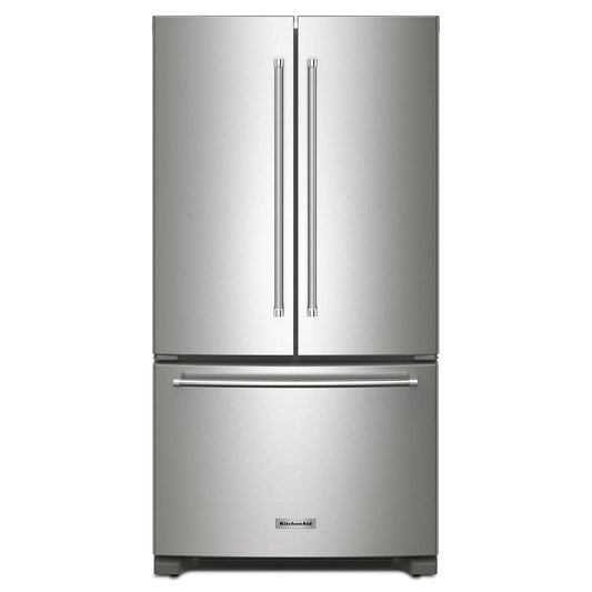 KitchenAid 36 Inch Counter-Depth French Door Refrigerator - KRFC136RPS
