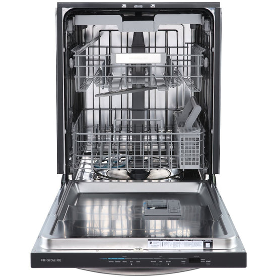 Frigidaire 24 Inch Top Control Dishwasher, Stainless Steel - FDSH4502BF