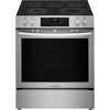 Frigidaire 30 Inch Front Control Electric Range with 5.3 cu. ft. Capacity, Stainless Steel - GCFE305CBF