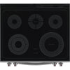 Frigidaire 30 Inch Front Control Electric Range with 5.3 cu. ft. Capacity, Stainless Steel - GCFE305CBF