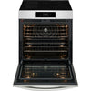 Frigidaire 30 Inch Induction Range with Stone-Baked Pizza, 6.2 cu. ft., Stainless Steel - GCFI307CBF
