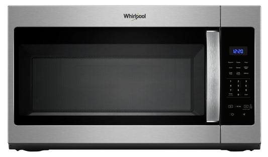 WHIRLPOOL 1.7 CU. FT. OVER-THE-RANGE MICROWAVE WITH 900 WATTS - YWMH31017HZ