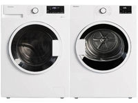 Blomberg Compact Washer 1.9 cu ft & Electric Dryer 3.7 cu ft Bundle - DV17600W/WM72200W