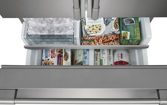 Frigidaire Professional 36-Inch 22.6 cu. ft. Counter Depth French Door Refrigerator in Stainless Steel - PRFC2383AFF