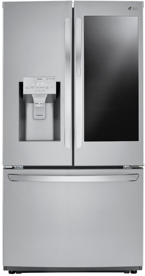 LG 36 INCH COUNTER DEPTH FRENCH DOOR REFRIGERATOR, 21.9 CU. FT. CAPACITY, STAINLESS STEEL - LFXC22596S