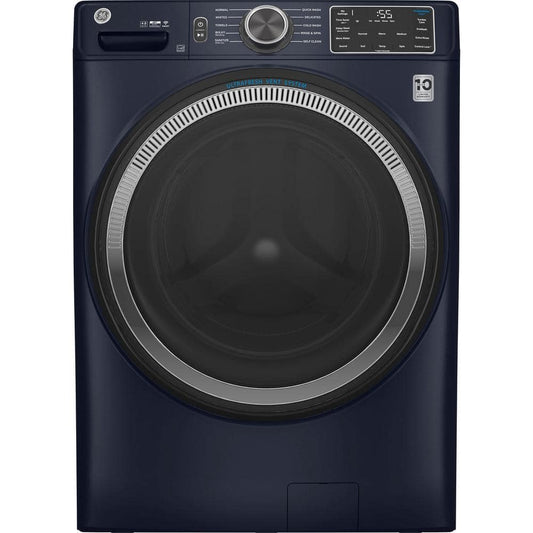 GE 5.5 cu ft. Sapphire Blue Front Load Washer with UltraFresh Vent System - GFW550SPRRS