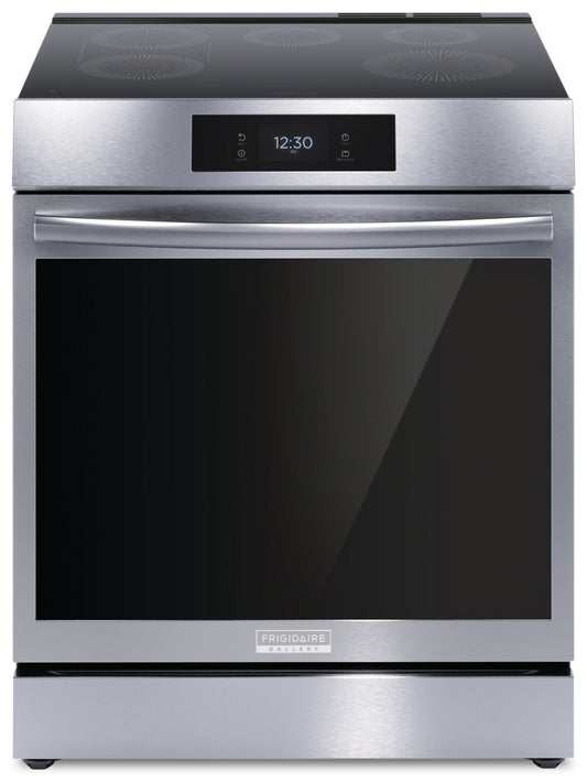 Frigidaire Gallery Slide-In Induction Range, 30 Inch, Smudge-Proof Stainless - GCFI306CBF