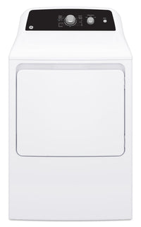 GE 6.2 Cu. Ft. Electric Dryer, White - GTX34EBMRWS