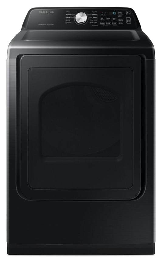 Samsung 7.4 Cu. Ft. Electric Dryer, Black Stainless Steel - DVE47CG3500VAC