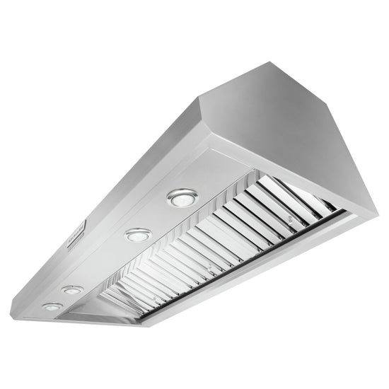 KitchenAid 48 Inch Commercial-Style Wall-Mount Canopy Range Hood - KVWC908KSS