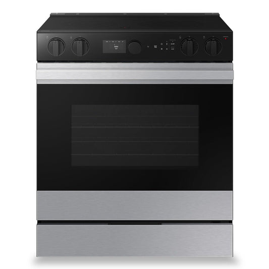 SAMSUNG 6.3 CU. FT. SMART ELECTRIC SLIDE IN RANGE - STAINLESS STEEL - NSE6DG8500SRAC