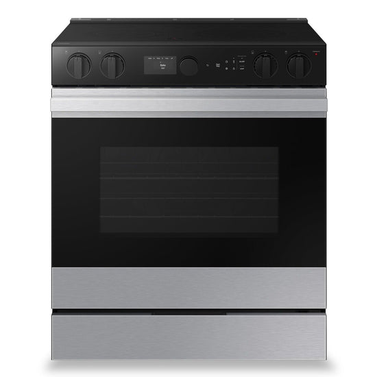 Samsung 30 Inch Slide-In Electric Range with True Convection, 6.3 cu. ft. - NSE6DG8500SRAC