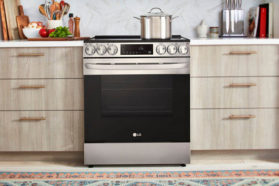 LG 30 Inch Slide-In Electric Range with 6.3 cu. ft. Capacity - LSEL6333F