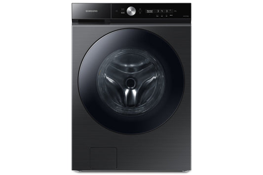 Samsung 6.1 Cu. Ft. Front-Load Steam Washer - Black Stainless Steel - WF53BB8700AVUS