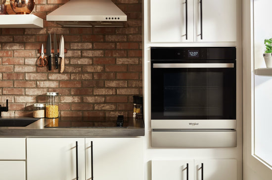 Whirlpool 24 Inch Electric Single Wall Oven with True Convection, Stainless Steel - YWOS52ES4MZ
