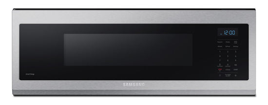 Samsung 1.1 Cu. Ft. Low Profile Over-the-Range Microwave with 400 CFM, Stainless Steel - ME11A7510DS/AC