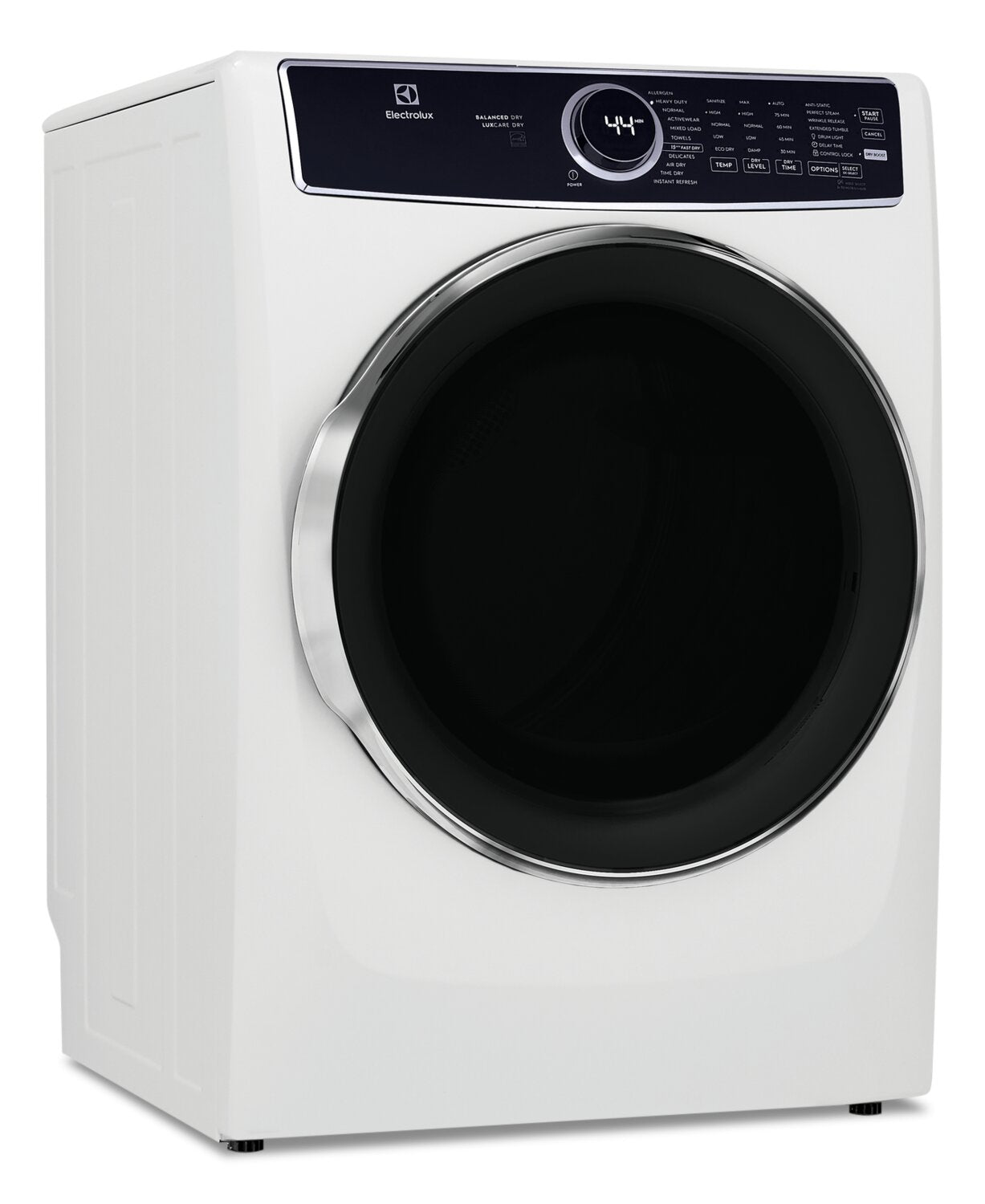 Electrolux 8 Cu. Ft. Electric Dryer with Steam - ELFE763CAW