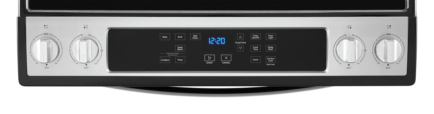 WHIRLPOOL 4.8 CU. FT. ELECTRIC RANGE WITH SELF-CLEAN - YWEE515S0LS