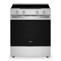 Whirlpool 30 Inch Smart Slide-In Electric Range, Stainless Steel - YWSES7530RZ