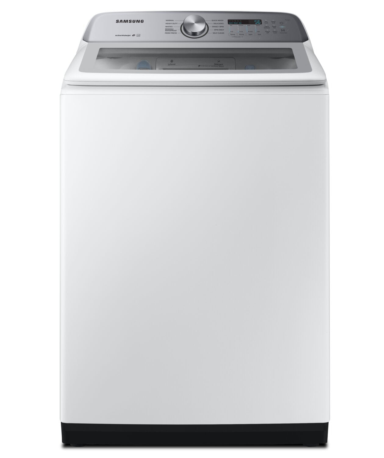 SAMSUNG 5.8 CU. FT. TOP-LOAD HIGH-EFFICIENCY WASHER - WA50R5200AW/US