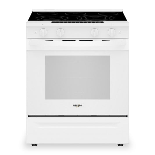Whirlpool 5.3 Cu. Ft. Electric Range with Air Fry, White - YWSES7530RW