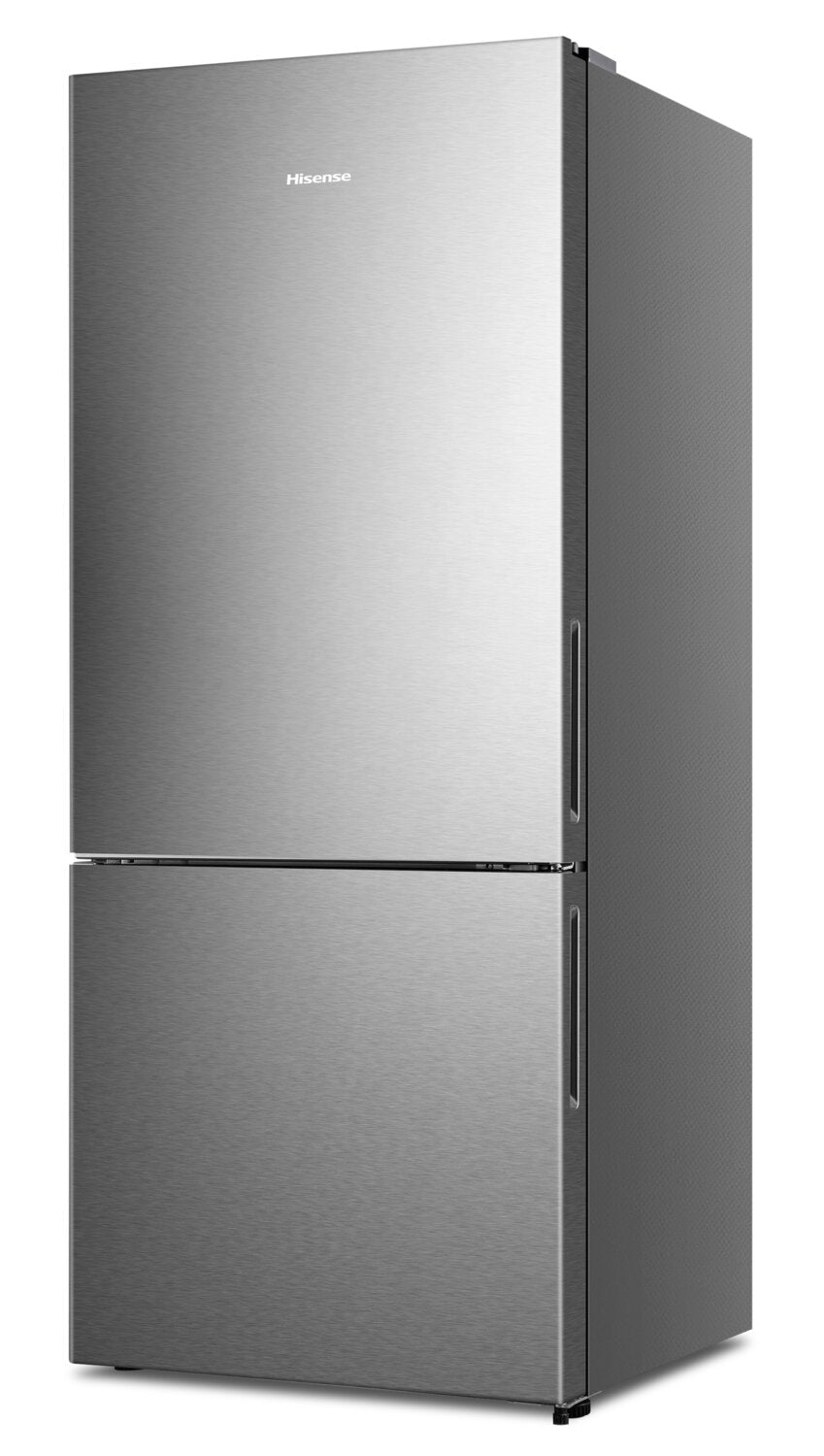 Hisense 14.7 Cu. Ft. Bottom-Mount Refrigerator in Titanium - RB15A2CS